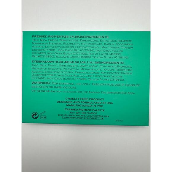 Juvia's Place The Nubian Eyeshadow Palette BNWOB - Picture 5 of 5